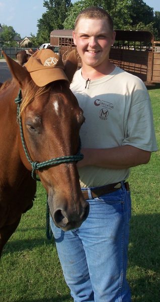 2000s boy with horse